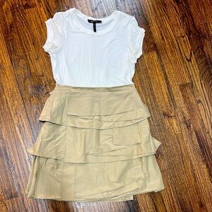 BCBG - Layered skirt, dress. Size 6